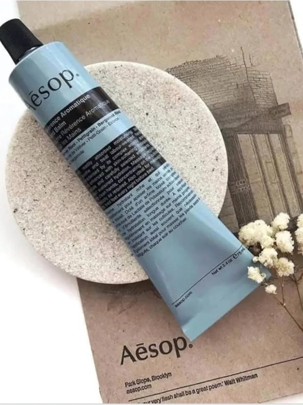 Aesop Reverence Aromatique Hand Balm 75 ml / 2.4 oz Woody, earthy, smoky. New.